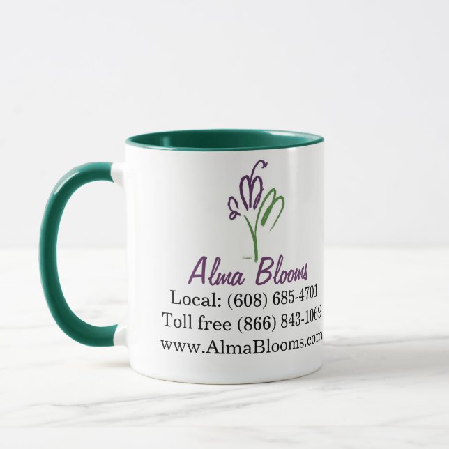 Flowers Mug (Left)
