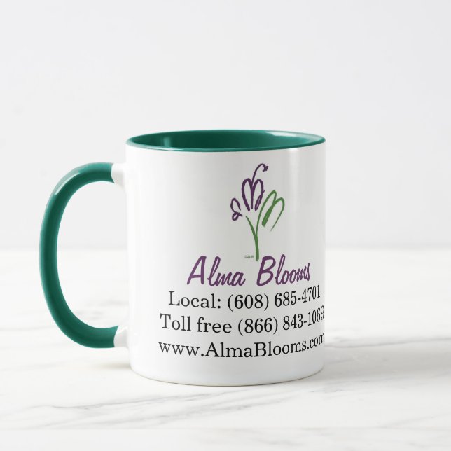 Flowers Mug (Left)