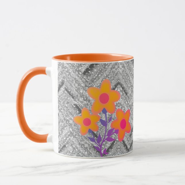flowers mug (Left)
