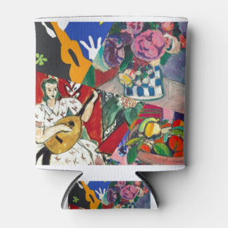 Flowers, music and beauty are present in Matisse p Can Cooler
