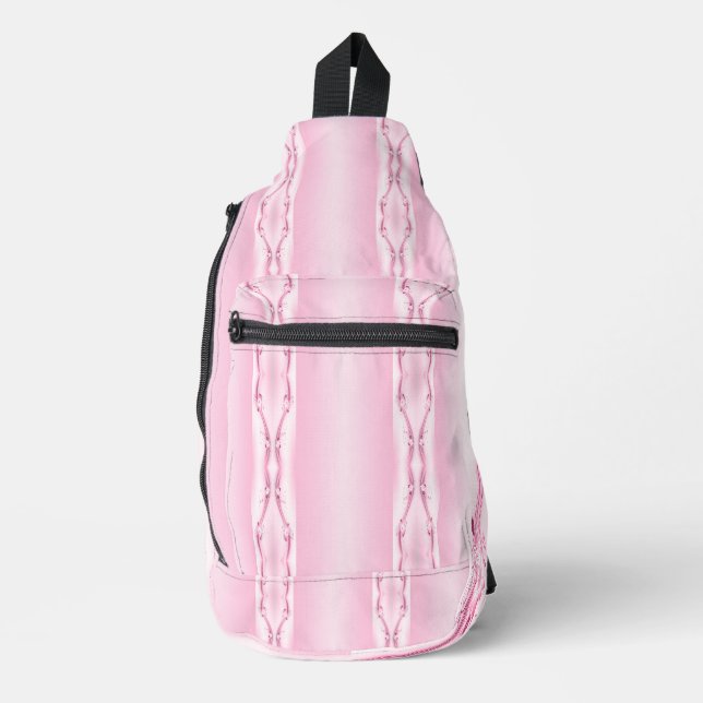 Flowers n Waves Sling Bag (Front)
