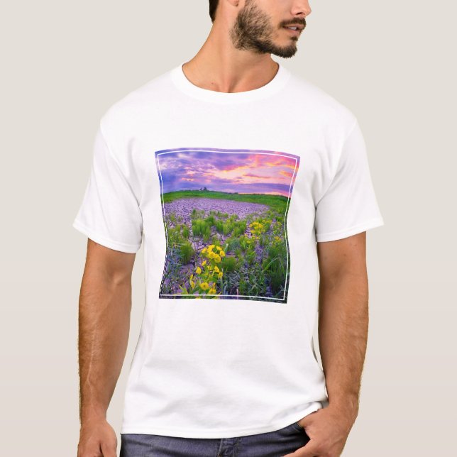 Flowers | North Dakota Red River Valley T-Shirt (Front)