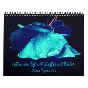 Flowers Of A Different Color Calendar