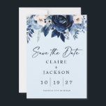 Flowers of Blue Save The Date<br><div class="desc">Flowers of Blue Save the Date</div>