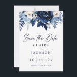 Flowers of Blue Save The Date<br><div class="desc">Flowers of Blue Save the Date</div>