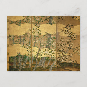 Flowers of Camellias Postcard