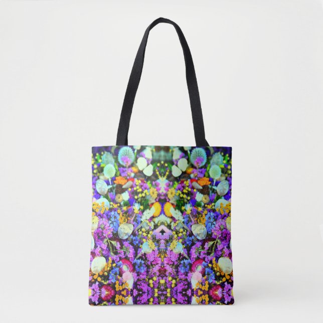 Flowers of fall tote bag (Front)