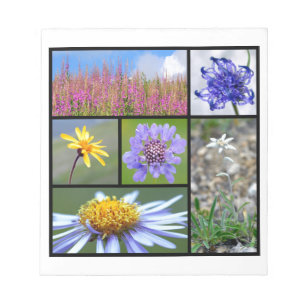 flowers of French Alps Notepad