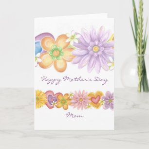 Flowers of Passion, Happy Mother's Day Mum Card