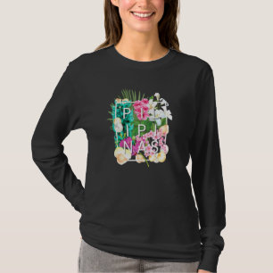 Flowers Of Philippines Pilipinas Word Art - Filipi T-Shirt