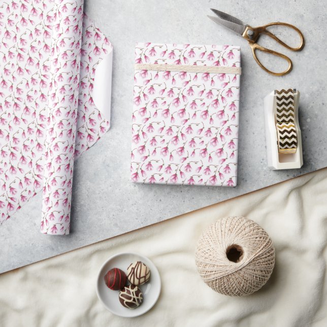 Flowers of Refined Femininity Wrapping Paper (Crafts)