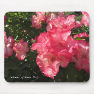 Flowers of Rome, Italy Mouse Mat