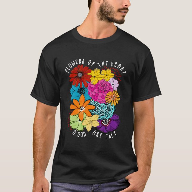 Flowers Of Thy He Godspell Musical Theatre T-Shirt (Front)