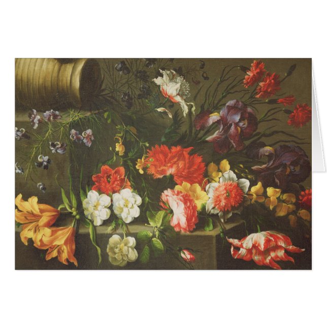Flowers on a Ledge, 1665 (Front Horizontal)