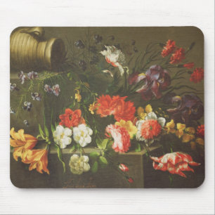 Flowers on a Ledge, 1665 Mouse Mat