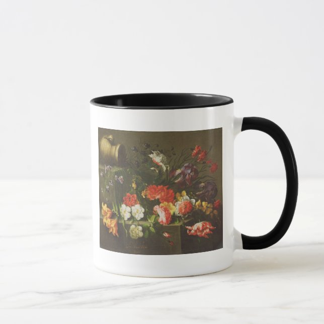 Flowers on a Ledge, 1665 Mug (Right)