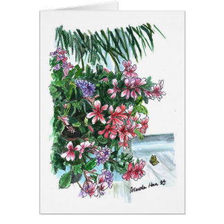 Flowers on a street
