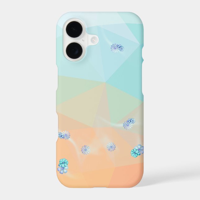 flowers on abstract triangles (Back)