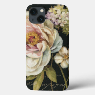 Flowers on Black iPhone 13 Case