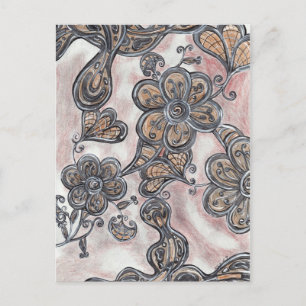 Flowers on Mars postcard