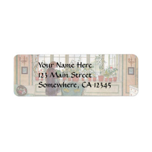 Flowers on the Windowsill by Carl Larsson