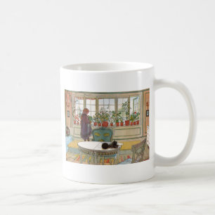 Flowers on the Windowsill Coffee Mug