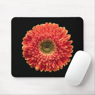 Flowers Orange Gerbera Daisy Mouse Mat