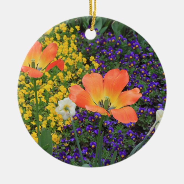 Flowers Ornament (Front)