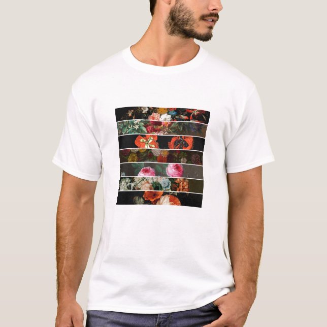 Flowers Paintings T-Shirt (Front)