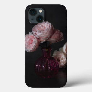 Flowers   Pale Pink Peonies in Vase iPhone 13 Case