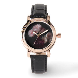 Flowers Pale Pink Peonies in Vase Watch