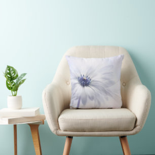 Flowers   Pale Purple Flower Cushion