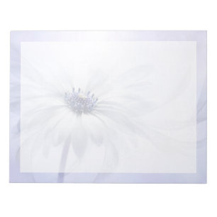 Flowers   Pale Purple Flower Notepad