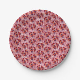 Flowers Paper Plate