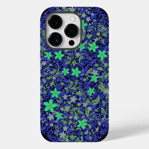 Flowers pattern 08.b Black BG Case-Mate iPhone 14 Pro Case