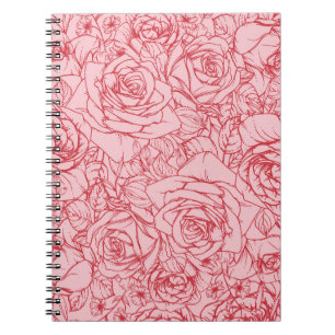 Flowers Pattern 14 Notebook