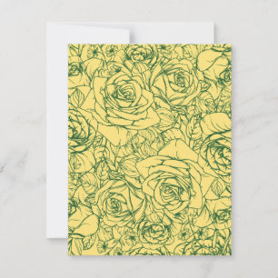 Flowers Pattern 15 Card