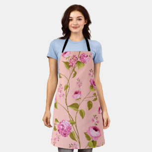 Flowers Pattern 17 Apron