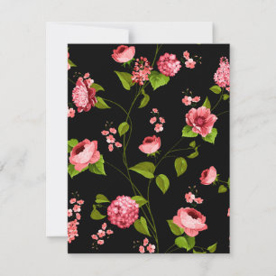 Flowers Pattern 18 Card