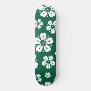 Flowers Pattern 3 Skateboard