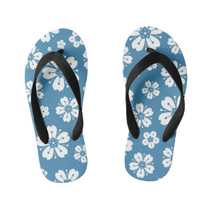 Flowers Pattern 5 Kid's Flip Flops