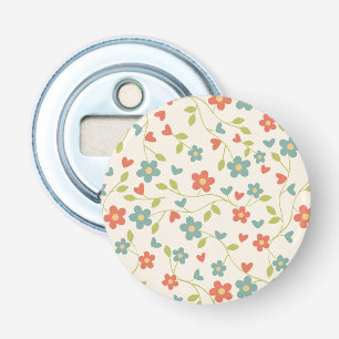 Flowers Pattern Bottle Opener