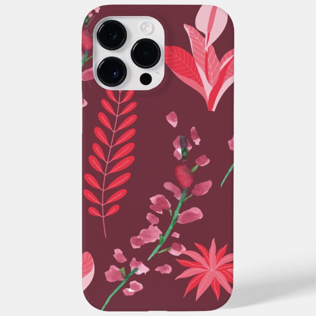 Flowers pattern. Case-Mate iPhone case (Back)