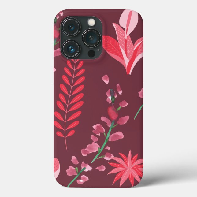 Flowers pattern. Case-Mate iPhone case (Back)
