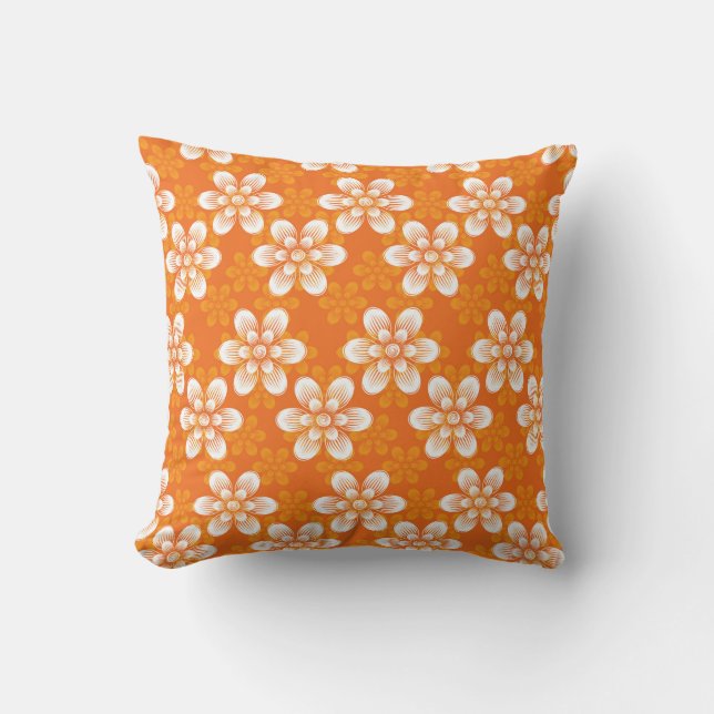 Flowers Pattern Cushion (Front)
