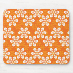 Flowers Pattern Mouse Mat