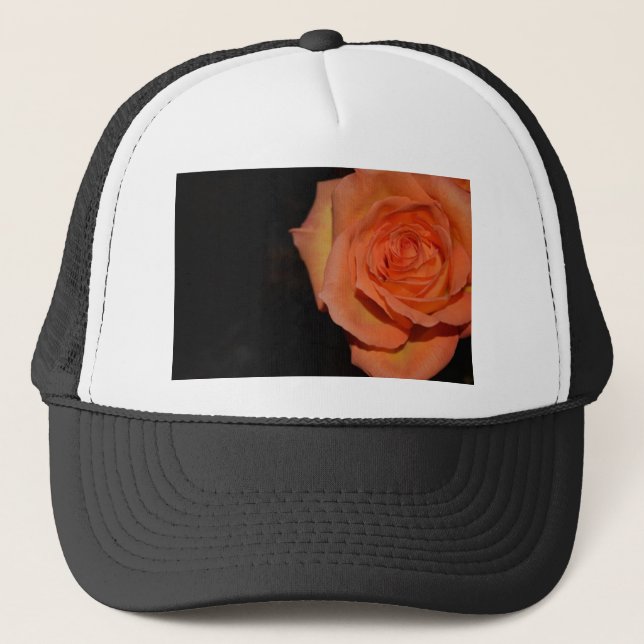Flowers Pattern Peace Love Party Peace Destiny Trucker Hat (Front)