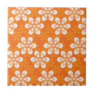 Flowers Pattern Tile