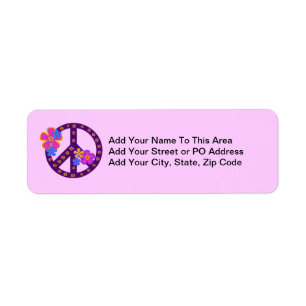 Flowers Peace Symbol T-shirts and Gifts