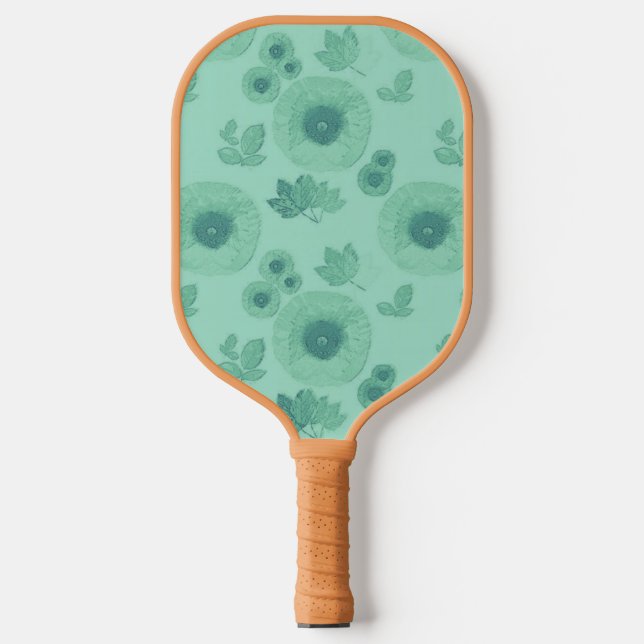 Flowers Pickleball Paddle (Front)